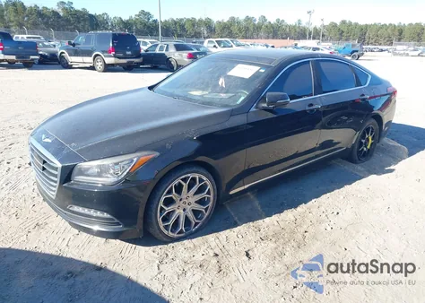 2017 Genesis G80 3.8 z USA, uszkodzony, nr VIN KMHGN4JE8HU171757